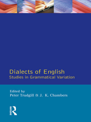 cover image of Dialects of English